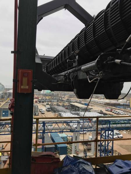 Montage / Extraction de faisceaux d'échangeurs dans le cadre d'une maintenance